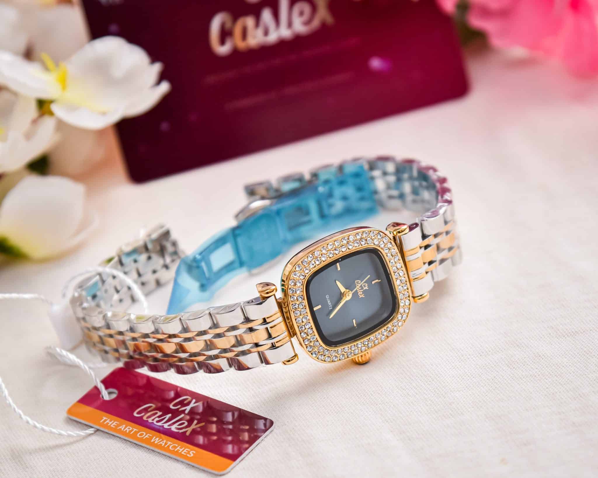 Ladies gents watch clearance